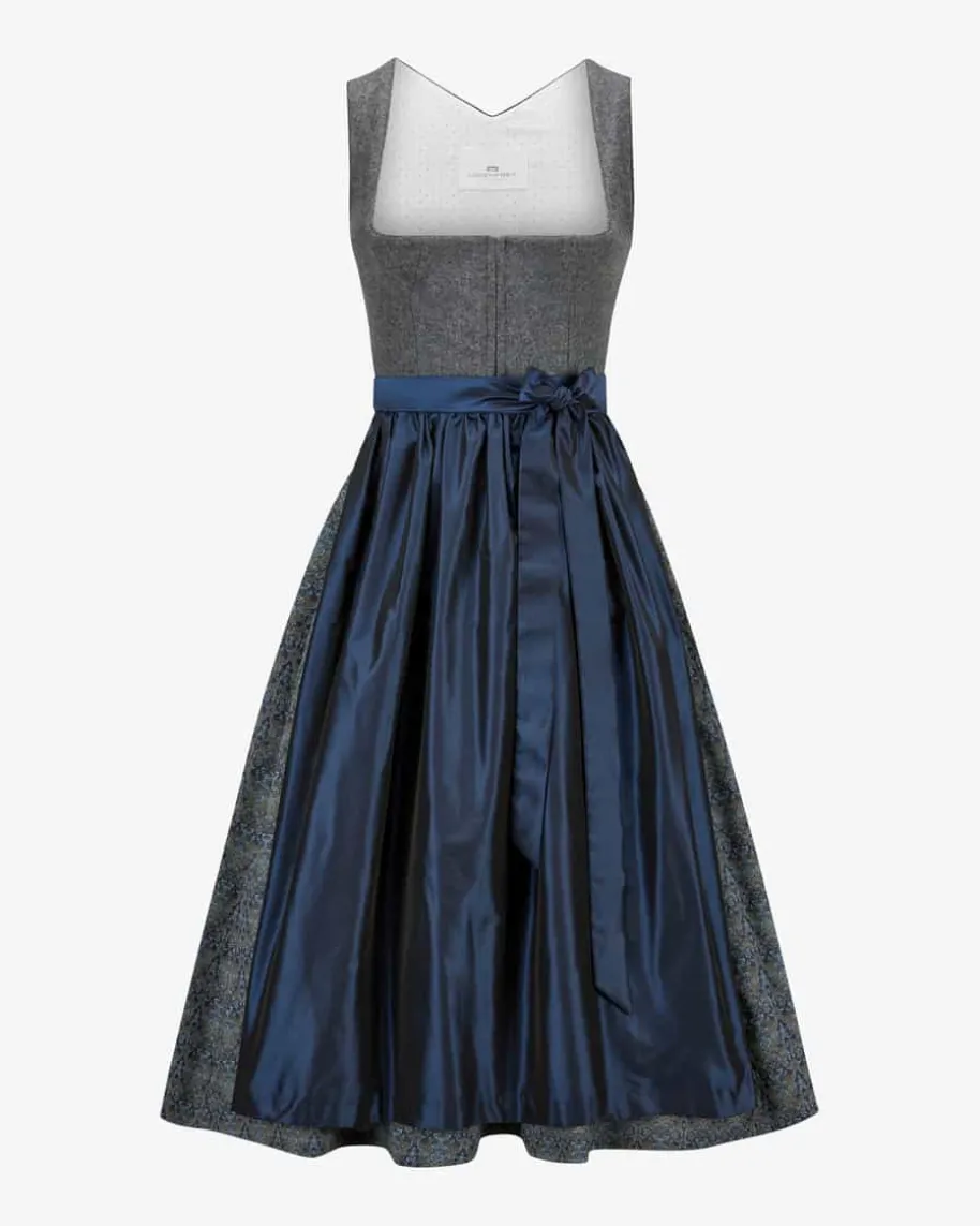 Dirndl lang mit Schürze