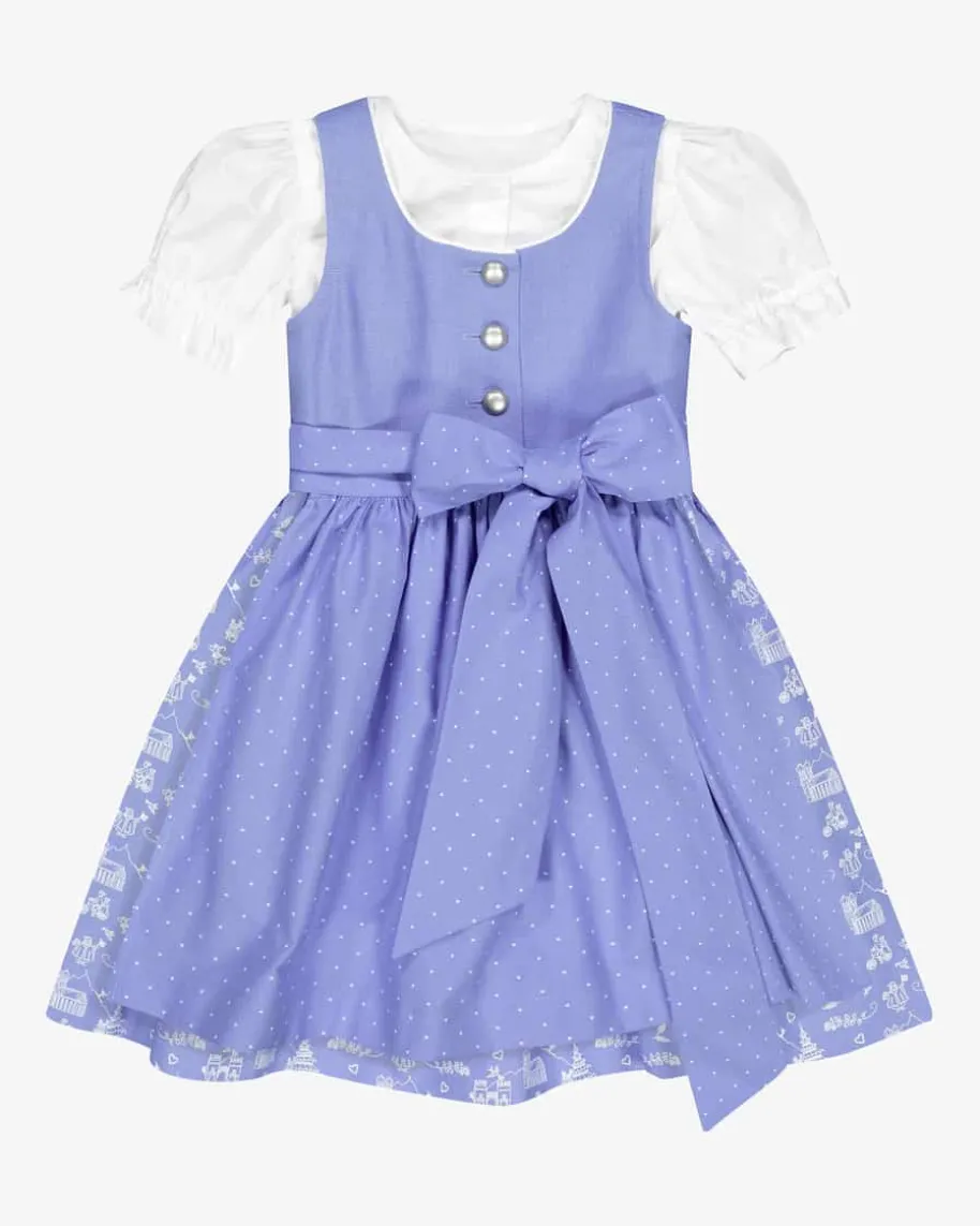 Dirndl mit Bluse und Schürze
