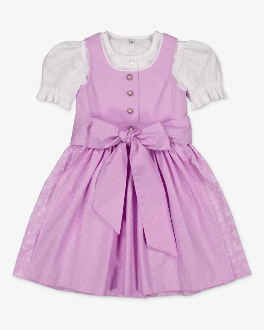 Dirndl mit Bluse und Schürze