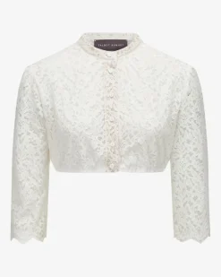 Dirndlbluse semi-transparent