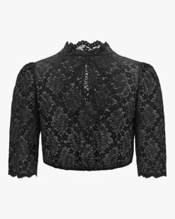 Dirndlbluse Semi-Transparent