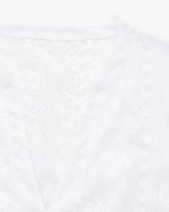 Dirndlbluse Semi-Transparent