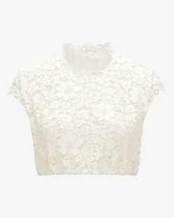 Dirndlbluse semi-transparent