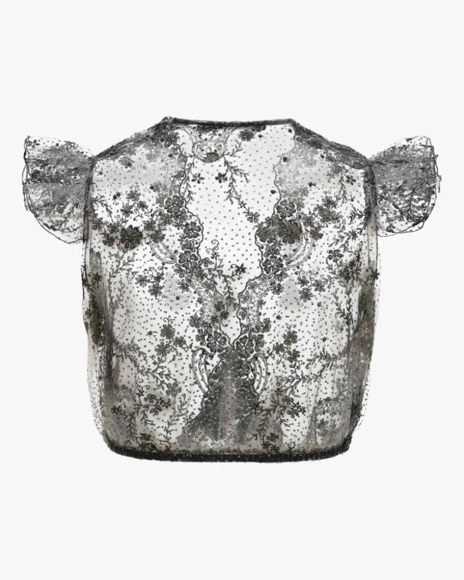 Dirndlbluse Transparent