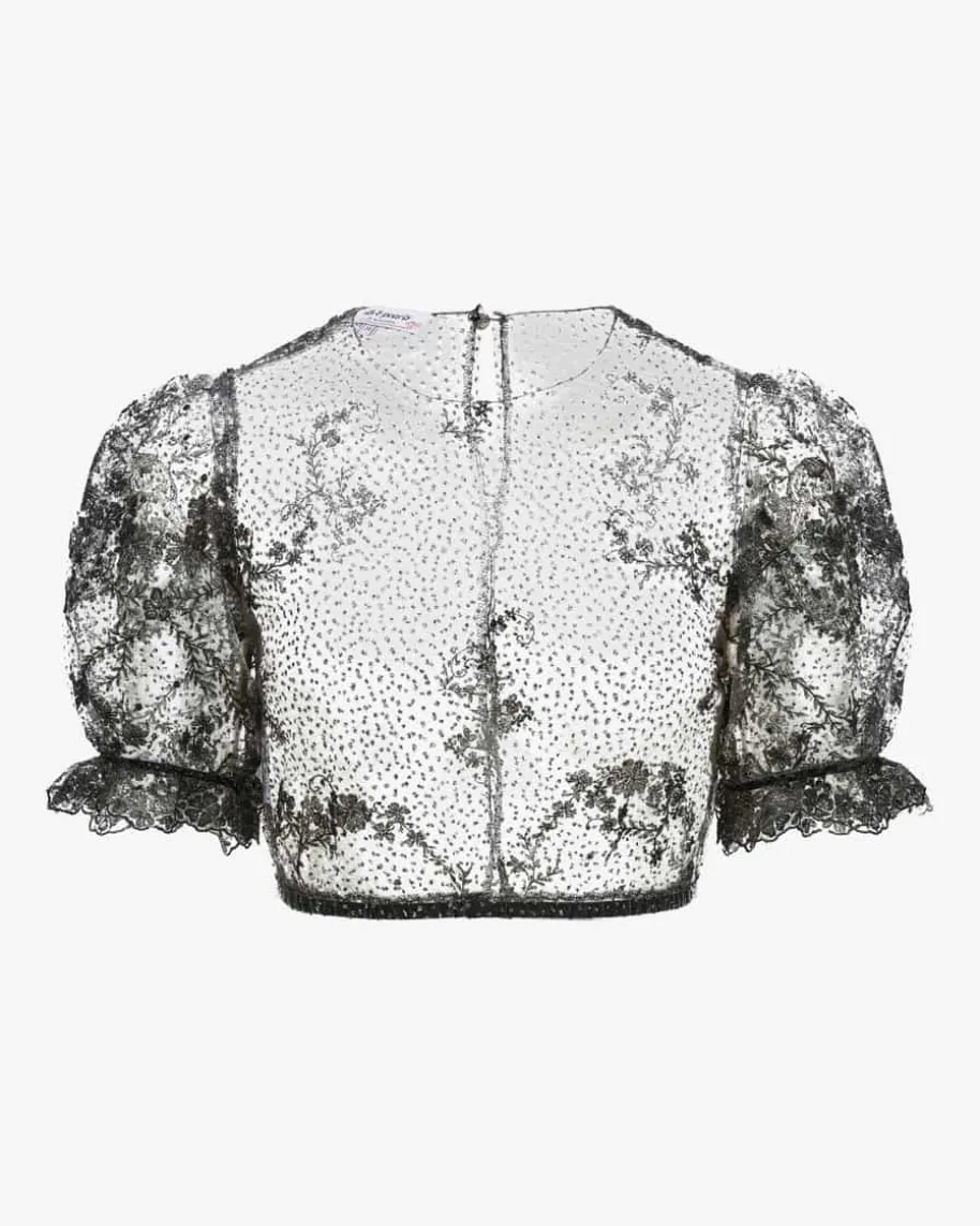 Dirndlbluse Transparent