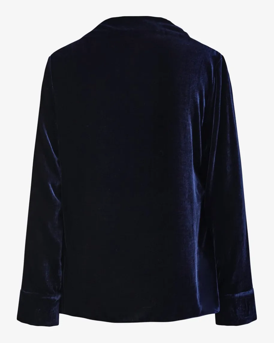 Dock Samtbluse