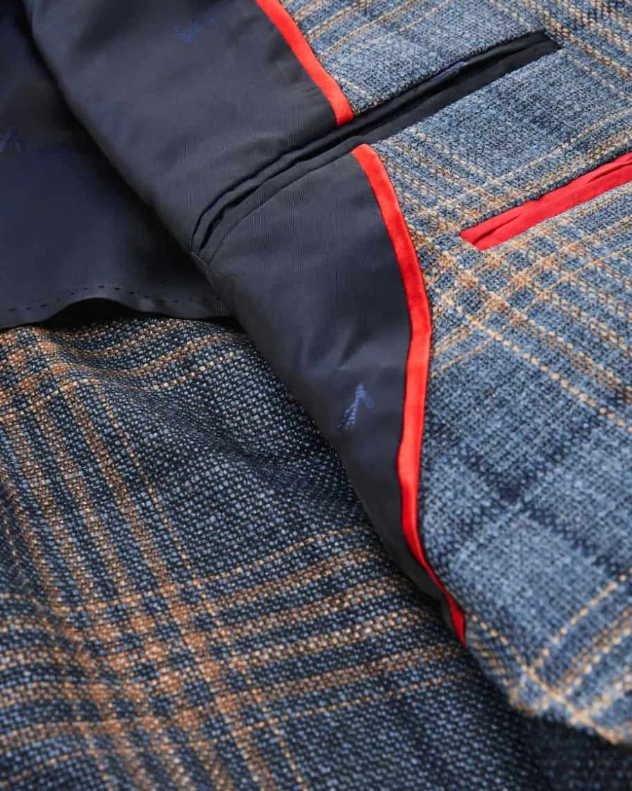 Domenico Sakko aus Wolle und Seide