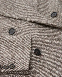 Doppelreiher-Blazer aus Woll-Seiden-Mix