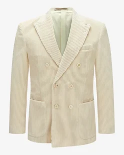 Doppelreiher-Cord-Sakko aus Baumwolle