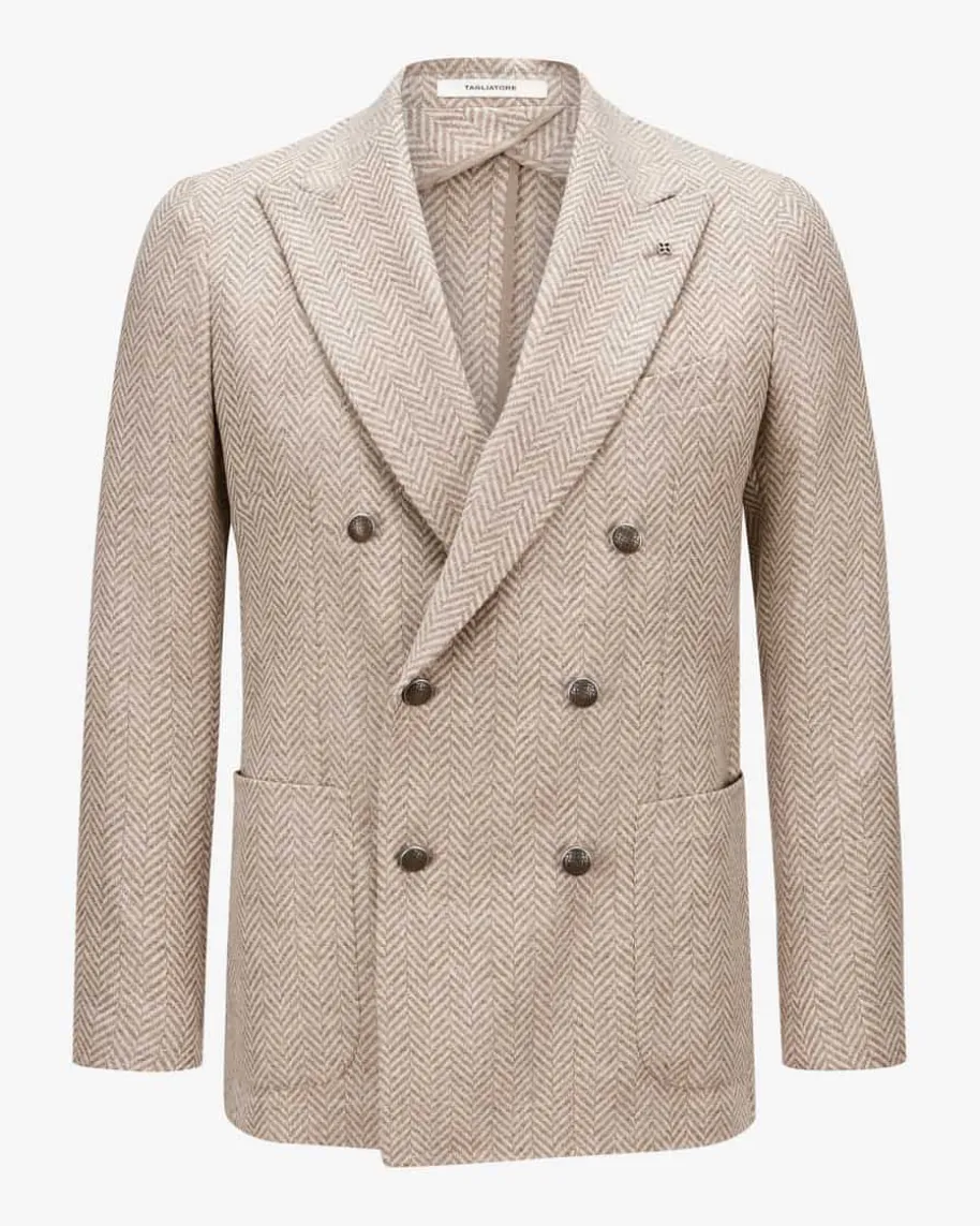 Doppelreiher-Sakko aus Schurwolle und Cashmere