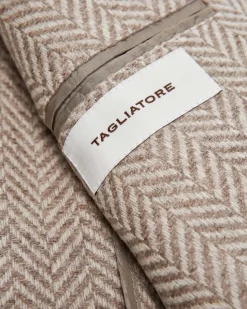 Doppelreiher-Sakko aus Schurwolle und Cashmere