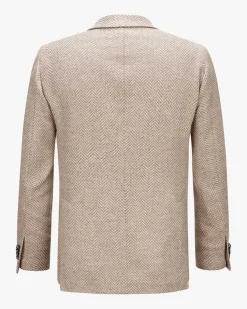 Doppelreiher-Sakko aus Schurwolle und Cashmere