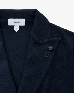 Doppelreiher-Stricksakko aus Merinowolle