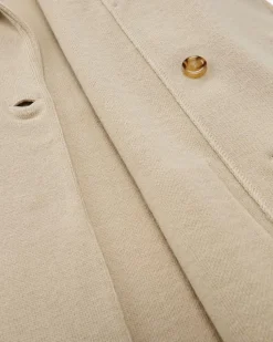 Doppelreiher-Stricksakko aus Merinowolle