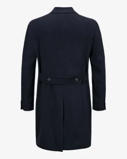 Doppelreiher-Wollmantel