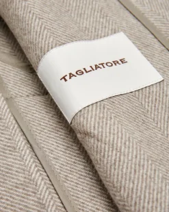 Doppelreiher-Wollmantel