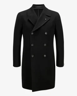 Doppelreiher-Wollmantel