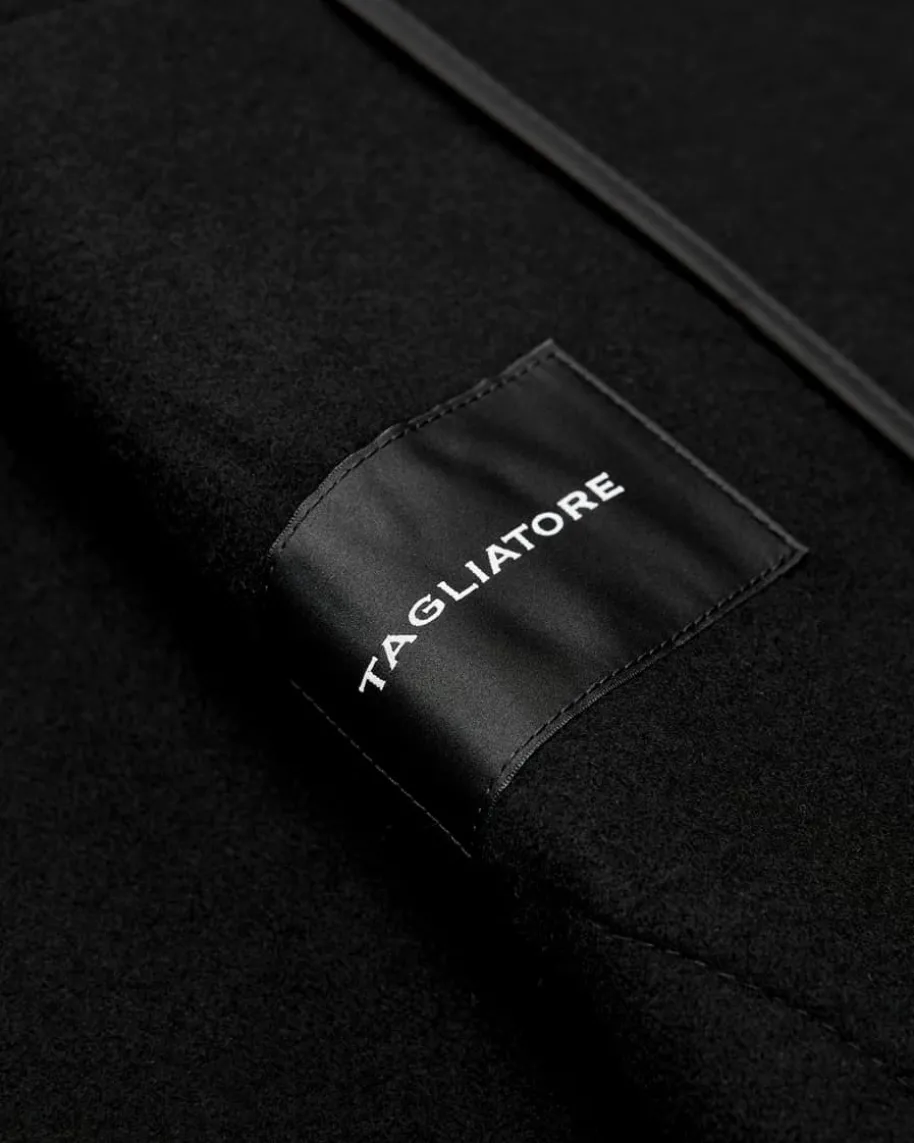 Doppelreiher-Wollmantel