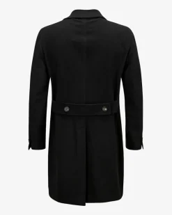 Doppelreiher-Wollmantel