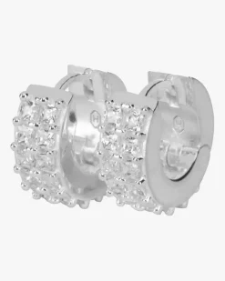 Double Eternity Spike Ohrringe