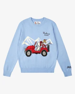 Douglas Light Snoopy We Mood Pullover