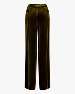 Dusty Samthose aus Viskose und Seide