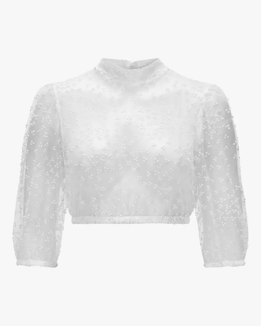 Evi Dirndlbluse Transparent