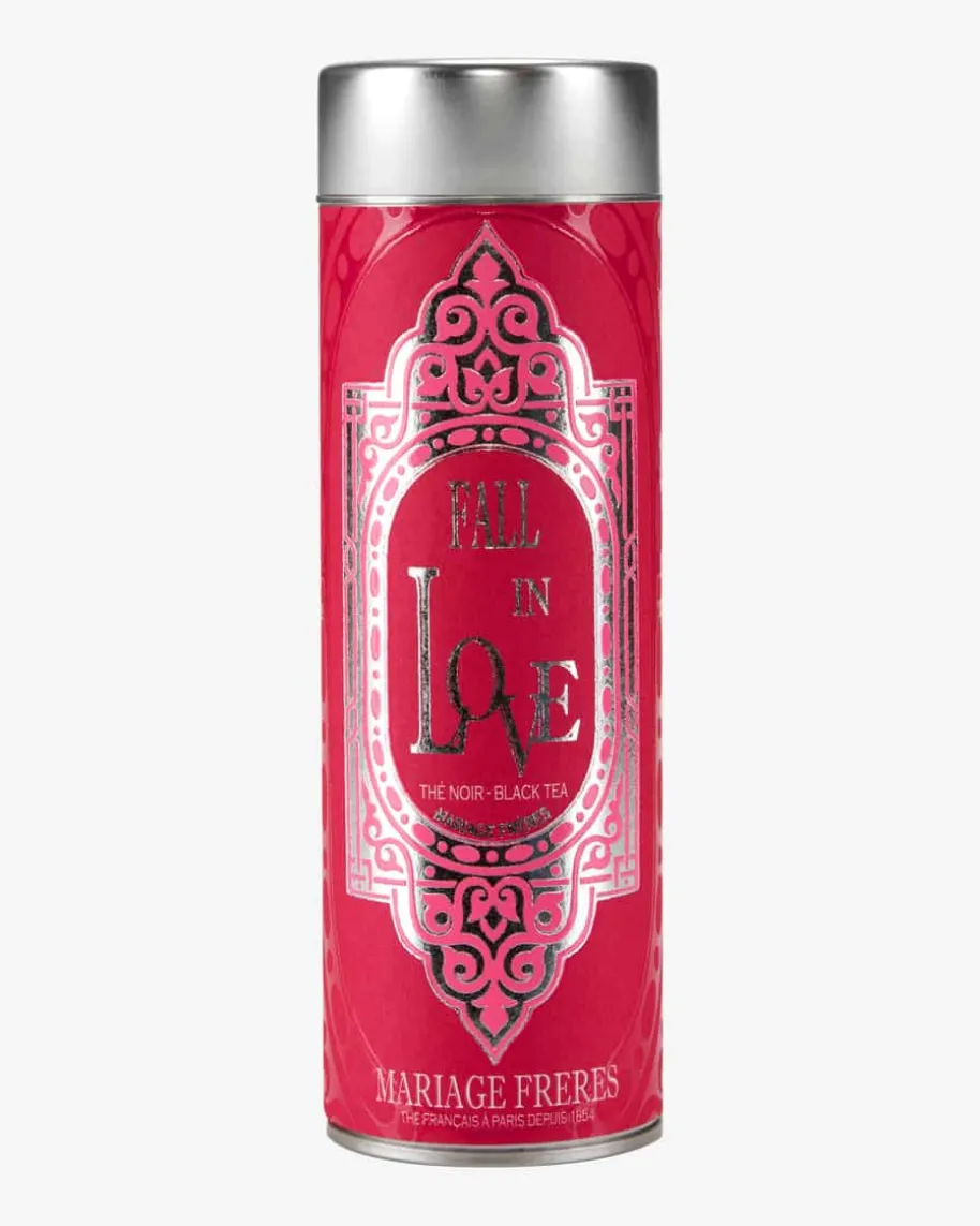 Fall in Love Schwarzer Tee