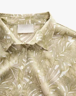 Fancy Seiden-Blusenkleid