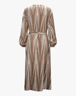 Farus Seiden-Tunikakleid