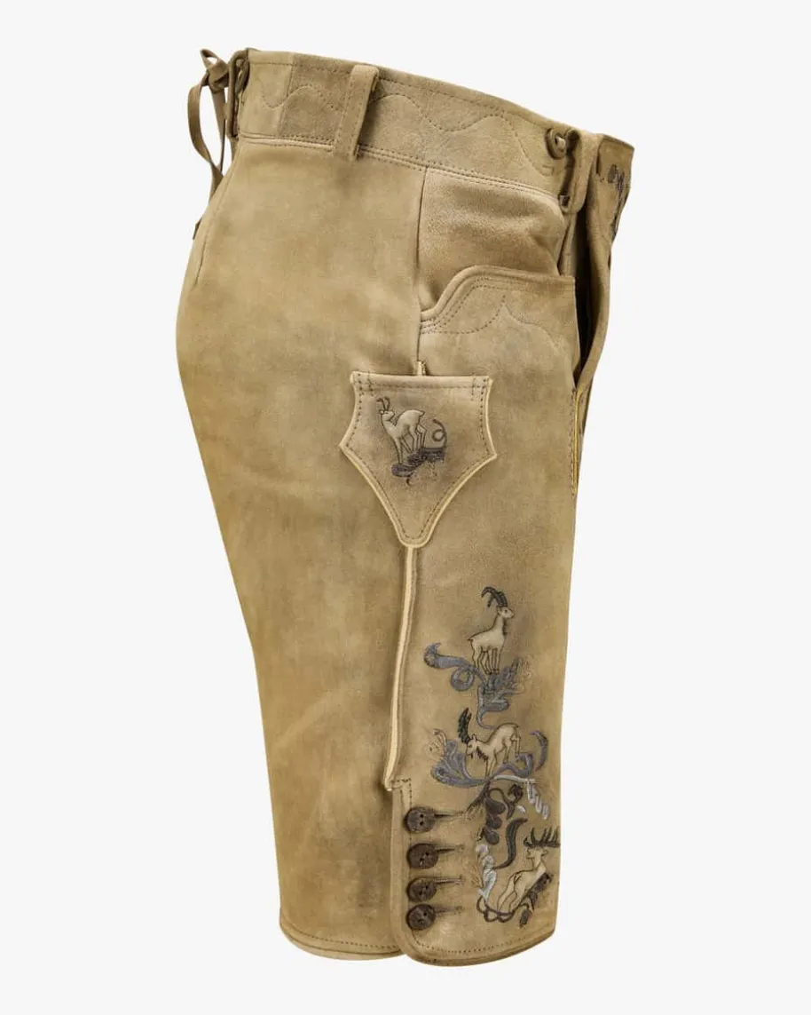 Feldkogel Lederhose aus Ziegenleder