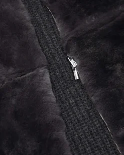 Fellweste aus Wolle und Cashmere