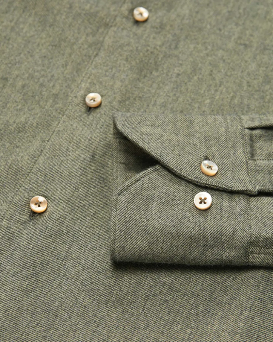 Flanellhemd Slimline