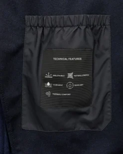 Flanell-Sakko aus Wolle