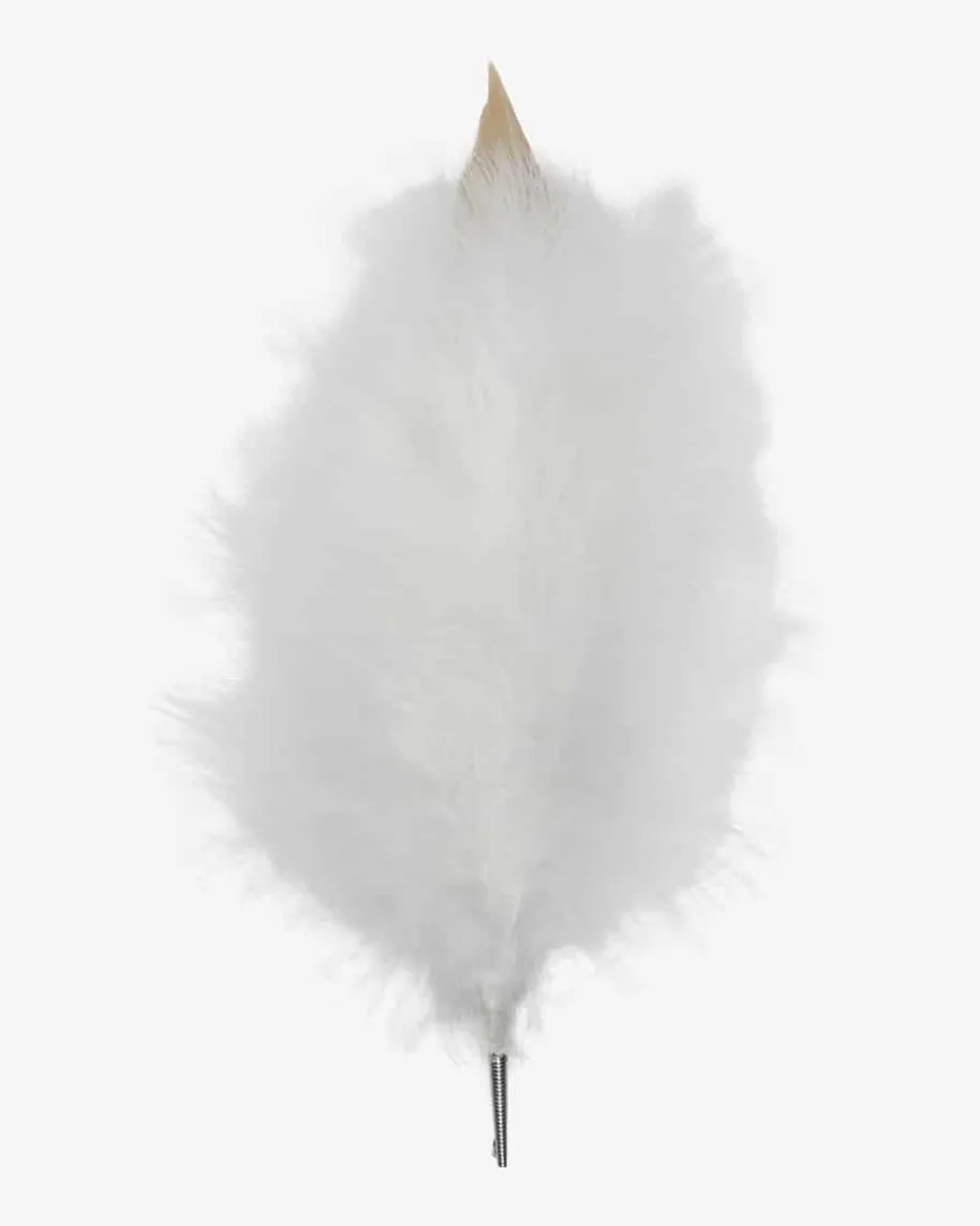 Flaumfeder Hutanstecker 32 cm