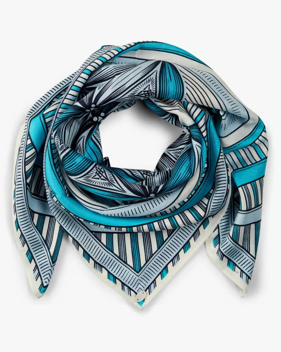 Flower of Life Seidentuch