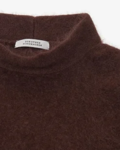 Fluffy Statement Pullover aus Schurwoll-Cashmere-Mix