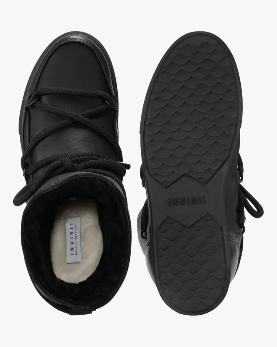 Full Leather Wedge Boots