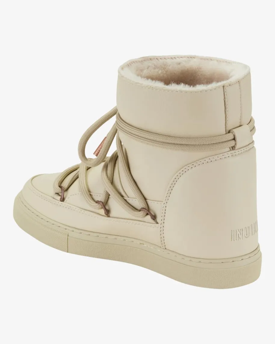 Full Leather Wedge Boots