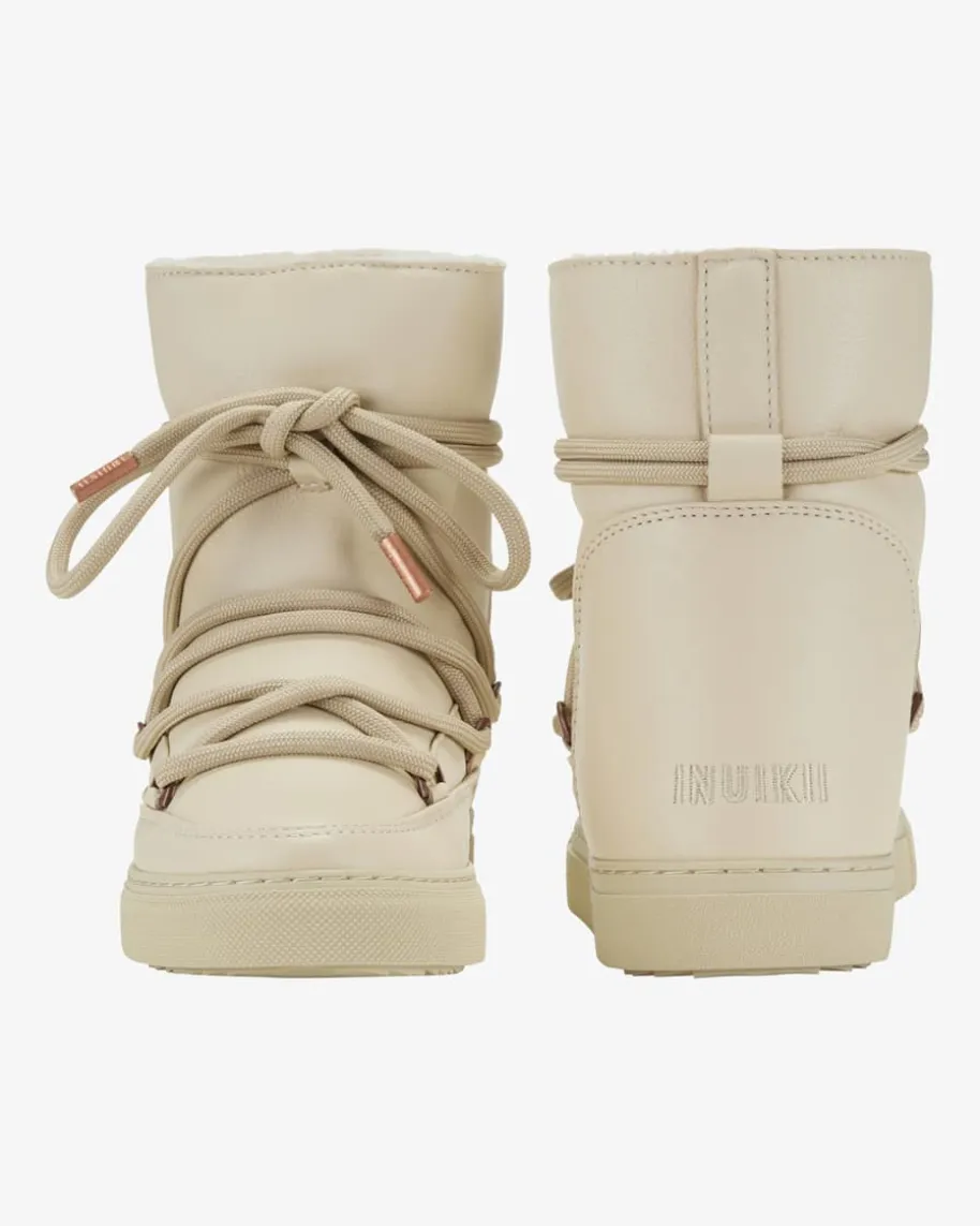 Full Leather Wedge Boots