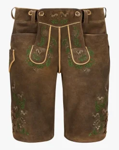 Gamsrudel Lederhose aus Ziegenleder