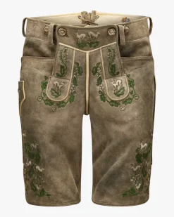 Gamsrudel Lederhose aus Ziegenleder