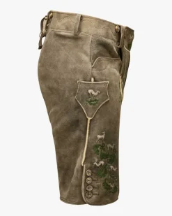 Gamsrudel Lederhose aus Ziegenleder