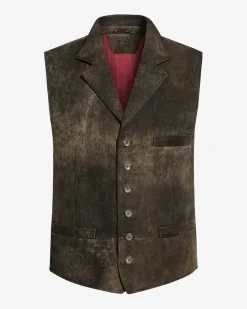 Gaucho Trachten-Lederweste