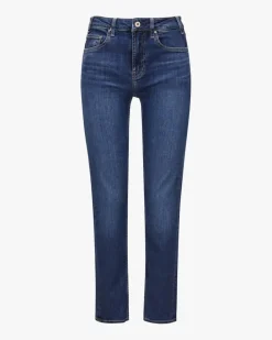 Girlfriend Jeans Mid-Rise Straight