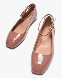 Glossy Shine Ballerinas