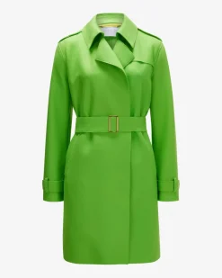 Golden Buckle Wollmantel