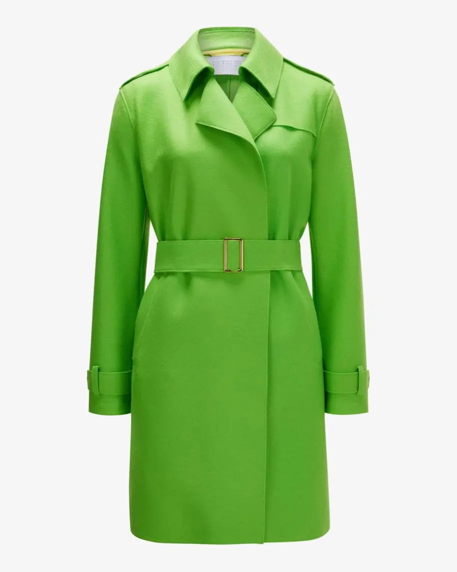 Golden Buckle Wollmantel