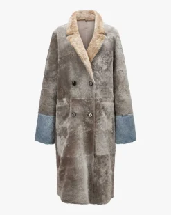 Goli Wende-Lammfellmantel