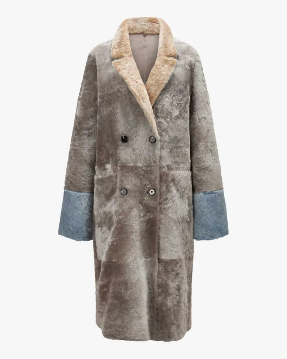 Goli Wende-Lammfellmantel